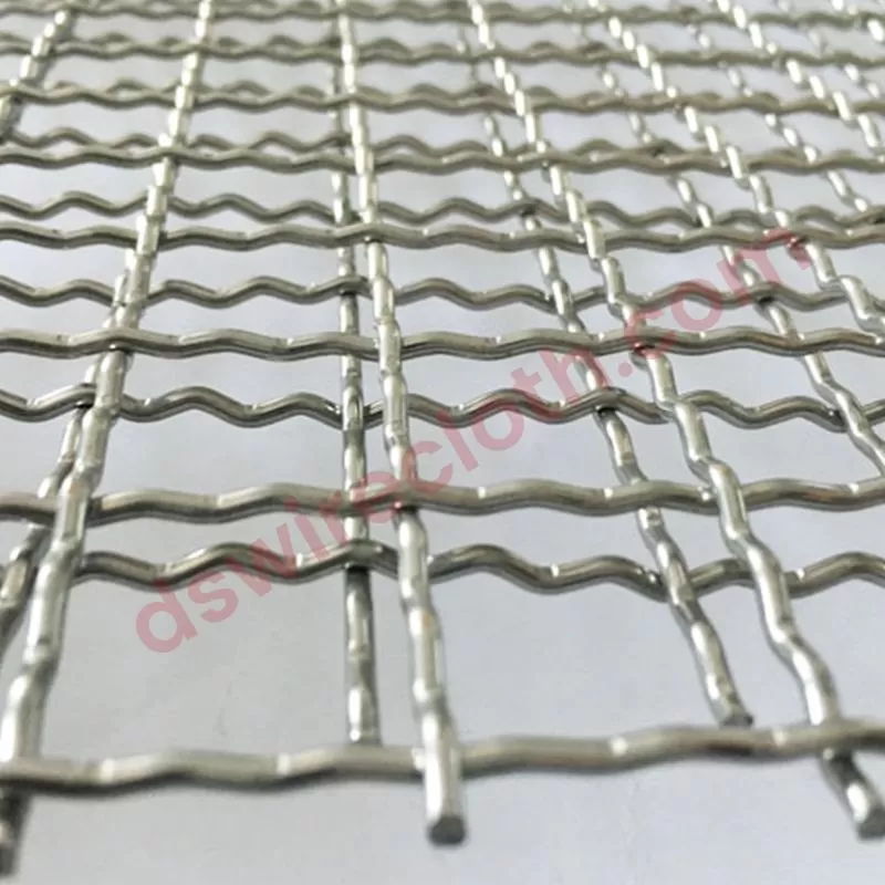 Stainless steel crimped mesh