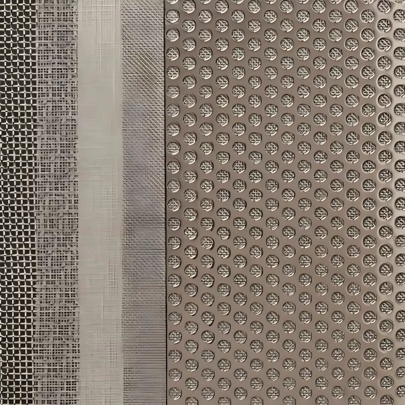 Perforated Plate Composite Sintered Mesh