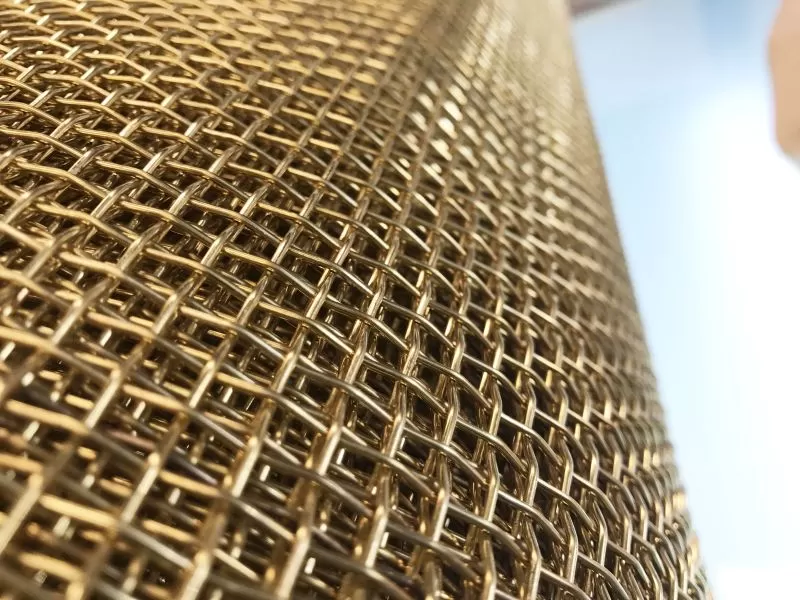 Brass Woven Wire Mesh