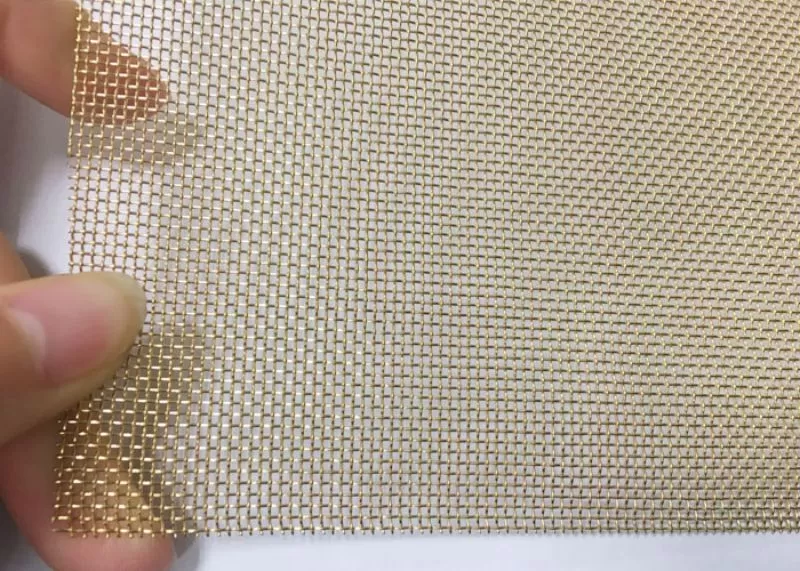 Brass Woven Wire Mesh